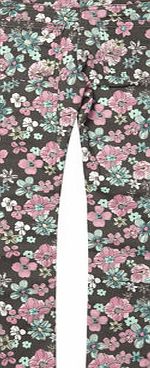 Bhs Girls Floral Jeans, multi 1075559530