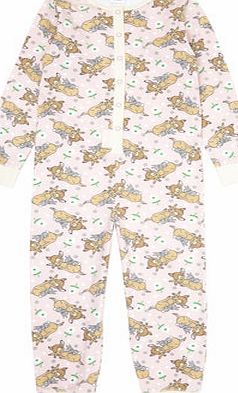 Bhs Girls Girls Disney Bambi Onesie, peach 8883777313