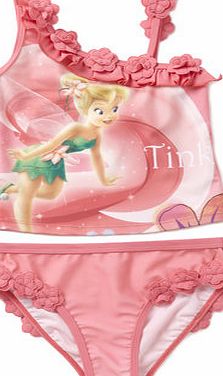 Bhs Girls Girls Disney Tinkerbell Tankini, red/white