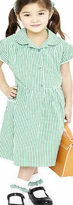 Bhs Girls Girls Green Generous Fit Classic Gingham