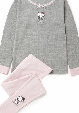 Bhs Girls Girls Hello Kitty Pink Thermal Set, pink