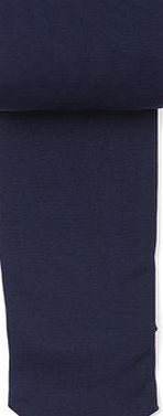 Bhs Girls Girls Navy Fleece Lined Tights, navy