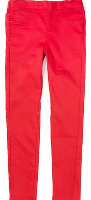 Bhs Girls Girls Red Jeggings, red 1063123874