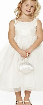 Bhs Girls Isla Ivory Flower Girl Dress, ivory