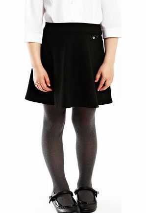 Bhs Girls Junior Girls Black Jersey School Skirt