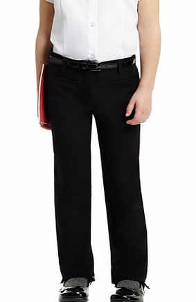 Bhs Girls Junior Girls Black Slim Belted Trouser,