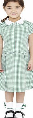 Bhs Girls Junior Girls Bottle Green Zipped Gingham