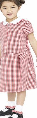 Bhs Girls Junior Girls Red Zipped Gingham School