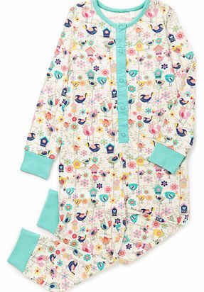 Bhs Girls Little Birds Girls Onesie, ivory 8881450904