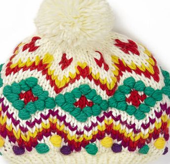 Bhs Girls Multi Bobble Christmas Hat, multi 9266659530