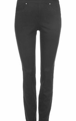 Grey Petite Side Zip Jegging, grey 12033500870