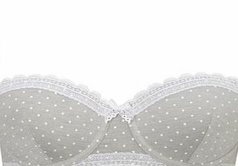 Bhs Grey Spot Balcony Bra, grey 2304610870