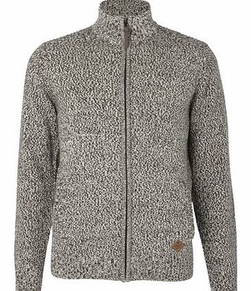 Bhs Grey Zip Through Jumper, Grey BR53H03FGRY