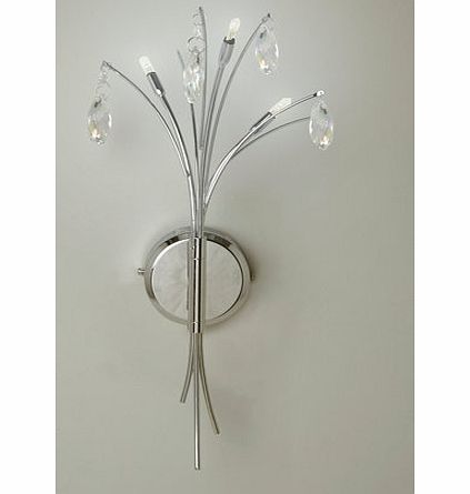 Ina wall light, clear 9784302346