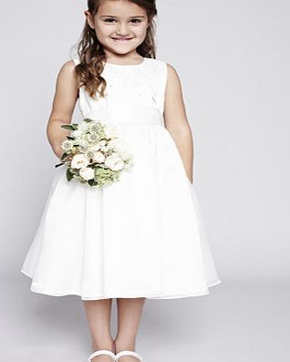 Bhs Isabelle Ivory Flower Girl Dress, ivory 6505000904