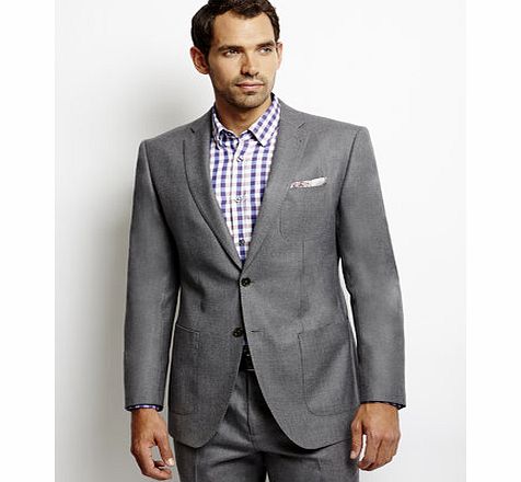 Jack Reid Marylebone Tailored Wool Blend Grey