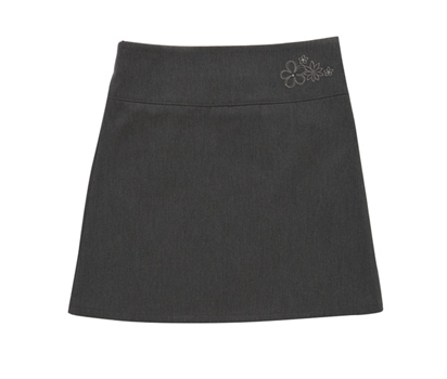 bhs Junior girls embroidered cotton skirt