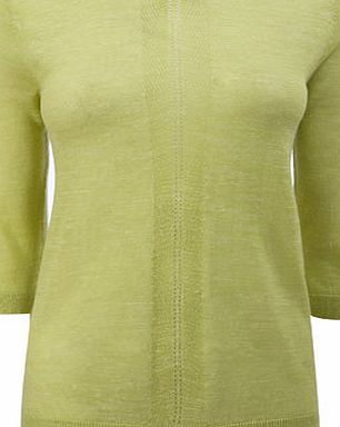 Bhs Lime Linen Jumper, lime 588516253