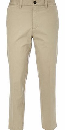 Bhs Luxury Natural Stretch Chinos, Cream BR58S01ENAT