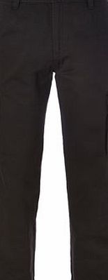 Bhs Mens Black Cargo Trousers, Black BR58B01BBLK