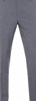 Bhs Mens Burton Grey Textured Slim Fit Formal