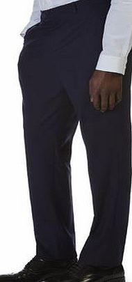 Bhs Mens Burton Navy Textured Slim Fit Suit