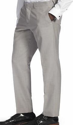 Bhs Mens Burton Neutral Textured Tailored Fit Suit