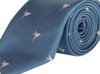 Bhs Mens Burton Slim Green Hummingbird Tie, GREEN