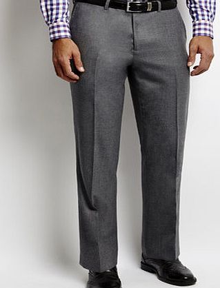 Bhs Mens Jack Reid Marylebone Tailored Grey Flannel