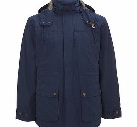 Bhs Mens Lightweight Parka, Blue BR56A01GBLU