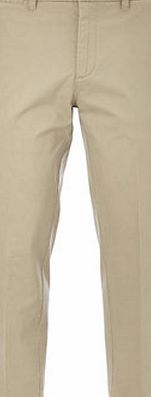 Bhs Mens Luxury Natural Stretch Chinos, Cream