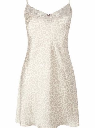 Bhs Mink Animal Print Short Chemise, mink 730744052