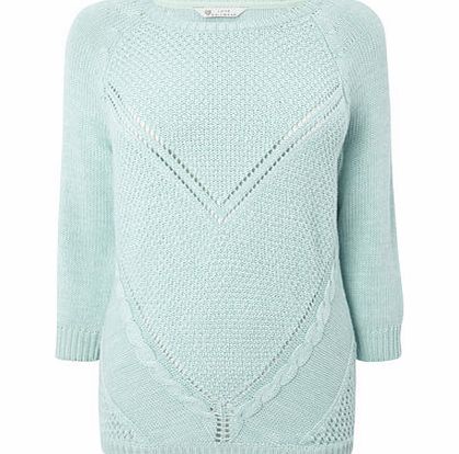 Bhs Mint Stitch Interest Jumper, mint 587951678