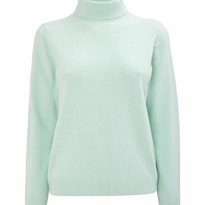 Bhs Mint Supersoft Roll Neck Jumper, mint 586061678