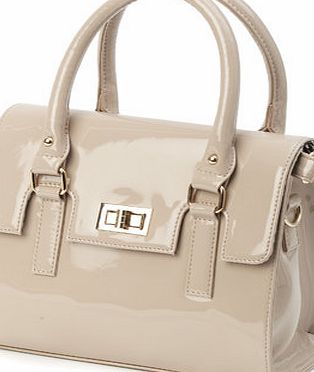 Bhs Nude Flap Over Barrel Bag, nude 3126603150