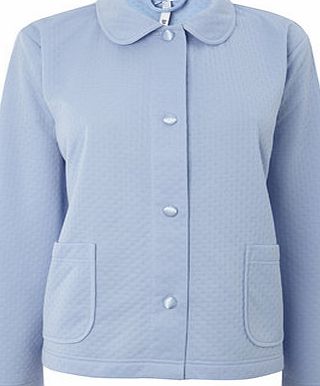 Bhs Pale Blue Pointelle Bedjacket, pale blue 734410044