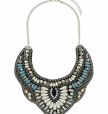 Bhs Pastel Bead Bib Necklace, multi 12178919530