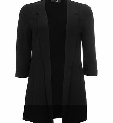 Bhs Petite Black Longline Jacket, black 12034988513