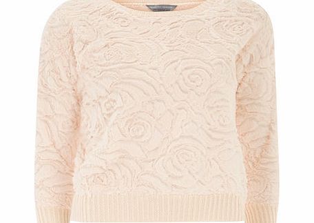 Bhs Petite Rose Faux Fur Jumper, pink 19125240528