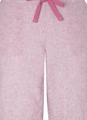 Bhs Pink Stripe Linen Blend Short, pink 2207960013