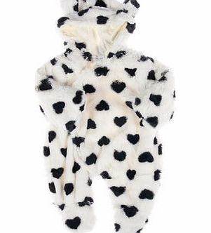 Bhs Pumpkin Patch Cream Fluffy Onesie, cream