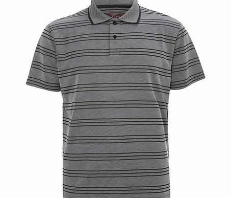 Bhs Short Sleeved Black Soft Touch Polo Shirt, BLACK