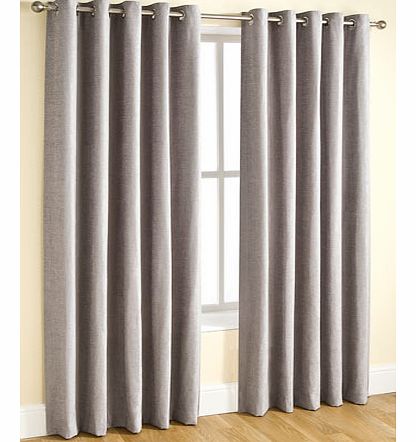 Silver Essentials chenille curtain range, silver