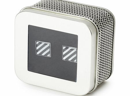 Bhs Silver Stripe Cufflinks, Silver BR63C05FBLK