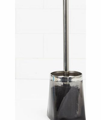 Bhs Smoke tapered acrylic toilet brush, smoke