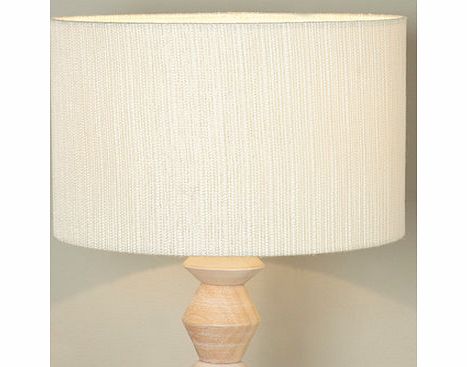 Sparkle ribbed drum shade, cream 9789800005