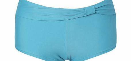 Bhs Teal Great Value Plain Bikini Swim Short, Teal