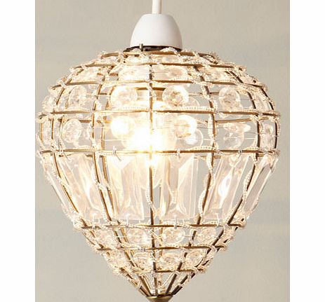 Bhs Teardrop Easyfit Ceiling Light, clear 9777422346