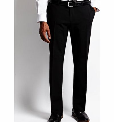 Bhs Tom English Black Design Suit Trousers, Black