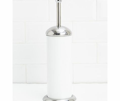 Bhs White Dome Lid Toilet Brush, white 1943260306